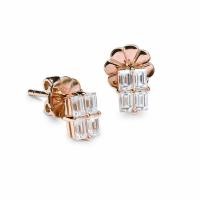 ราคา Jewellista ต่างหู Robin เงินแท้ 925 ประดับพลอย CZ (7175423246)