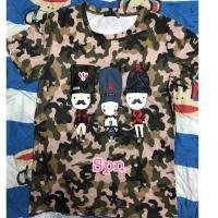 ราคา เสื้อยืด SPN ลายพรางทหาร ปักลายทหาร (1197994062)
