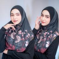 ราคา ผ้าคลุมฮิญาบแบบสวมสำเร็จ รุ่น ZANA เหมาะสำหรับใส่รายอออกงานอิสลามหรือรับแขก HL83 รุสมีนีมุสลิม (24704656209)