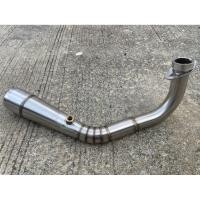 ราคา คอท่อ Forza350 ทรงกรวย ใส่ปลายเดิม สวม2.5 (คอท่อ+สวม) (43667360824)