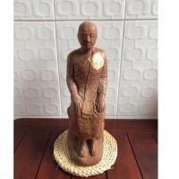 ราคา หลวงปู่เทพโลกอุดร เนื้อหินศิลาแลง หน้าตัก 5นิ้ว สูง 16 นิ้ว (6722234189)