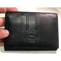 ราคา Card holder กระเป๋าเก็บบัตร เเบรนด์ DAKS ENGLAND หนังเเท้ สีดำมือสอง สภาพสวย (41610556704)