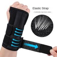 ราคา Steel Plate Support Palm Protection Sports Wrist Splint Support Splint Wrist Winding Hand Palm Protection Wristband 86UY (47751828052)
