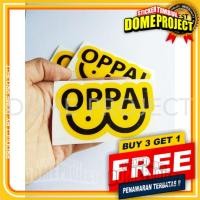 ราคา สติ๊กเกอร์ตัดมนุษย์ OPPAI ONE PUNCH (54902303412)
