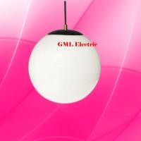 ราคา โคมไฟห้อย 8 นิ้ว 10 นิ้ว และ 12 นิ้ว นม (ไม่รวมหลอดไฟ) (8313411743)