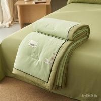 ราคา ผ้าฝ้ายเครื่องปรับอากาศผ้านวมสี่ชิ้นชุดผ้าฝ้ายทั้งหมดฤดูร้อนผ้านวม ระดับ ก ซักเครื่องสีทึบฤดูร้อนเย็นผ้านวม มูจิ สไตล์ผ้าฝ้ายซักผ้าฝ้ายแท้ ตกลง7ว (49301978923)