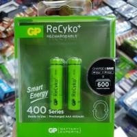 ราคา ถ่านชาร์จ GP RECYKO AAA 400mah 2ก้อน ของแท้บริษัท (2146888522)