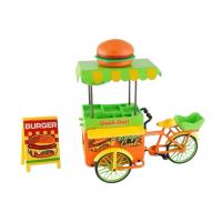 ราคา โมเดลรถจักรยานสามล้อขายเบอร์เกอร์ สเกล1:10 มีเสียงมีไฟ งานเหล็กผสมพลาสติกรายละเอียดสวยเป็นงานโมเดลตั้งโชว์ได้เข็นเล่นได้ (47203370310)