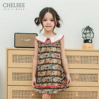 ราคา Chelsee ชุดเดรสกระโปรง ลายน้องหมี ลายดอกไม้ ผ้า Woven 100%Cotton เด็กผู้หญิง อายุ 1.5-10 ปี เสื้อผ้าเด็กโต รุ่น 238091 (26217705619)