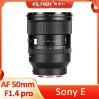 ราคา Viltrox 50 มม.F1.4 PRO Full frame Auto Focus AF เลนส์ Prime รูรับแสงขนาดใหญ่สําหรับกล้อง Sony FE Mount Mirrorless (41525093602)