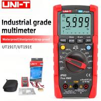 ราคา UNI-T UT191T UT191E Profesional มัลติมิเตอร์แบบดิจิตอล True RMS DMM 20A แอมป์มิเตอร์ 600V DC AC แรงดันไฟฟ้าตัวเก็บประจุ 6000 นับเครื่องทดสอบ (42961140664)
