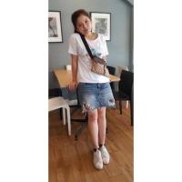 ราคา Gucci คาดอก# มือสองของแท้% (7942382426)