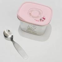 ราคา กล่องข้าว ปิ่นโต Hello Kitty กล่องอาหารกลางวันกล่องเก็บของสดกล่องอาหารกลางวันน่ารักฤดูใบไม้ผลิออกนอกบ้านปิกนิกแบบพกพากล่องผลไม้ความจุขนาดใหญ่ปิดผนึกกล่ (48053701545)