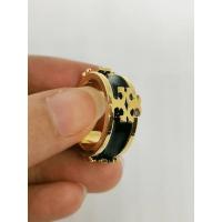 ราคา แหวน TORY​BURCH สีดำ อะไหล่​ทอง ชุ​ป​18k ปั้มโลโก้ลึก​ งานไฮเอน​ปั้ม​แบรนด์ สวยเป๊ะทุกจุด​ (7593114733)