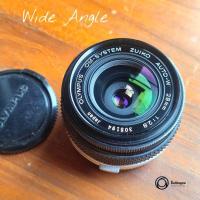 ราคา เลนส์มือหมุน Olympus Zuiko 28mm f2.8 auto Wide Angel Mount Om (26220681327)