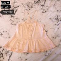ราคา เสื้อสายเดี่ยวแบรนด์Forever21ส่งฟรี (7314862318)