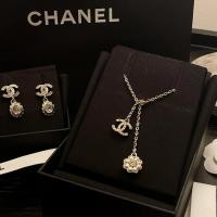 ราคา ชาแนล Chanel camellia necklace camellia earrings (28173424715)