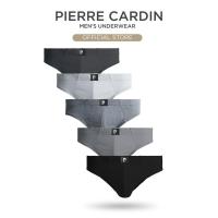 ราคา (S-2XL Pierre Cardin ชุดชั ้ นใน Cotton Mini Brief - คละสี ( 5 ชิ ้ น ) PC2122-5M (29502340696)