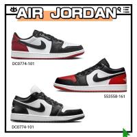 ราคา พร้อมส่ง ของแท้100% NIKE Air Jordan 1 Low panda / bred toe / black Toe (24614040094)