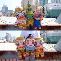 ราคา หมอนอิง แบน Tossakan ยักษ์ทศกัณฐ์ & Hanuman หนุมาน & นางสีดา & พระราม & พระลักษณ์ 20นิ้ว รามเกียรติ์ วรรณคดีไทย ทศกัณฐ์ (7624280681)