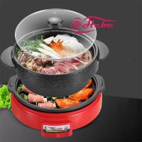 ราคา TC-N9200G ชุดหม้อสุกี้ หม้อปิ้งย่าง หม้อตุ๋นไฟฟ้า เคลือบเทปล่อนอย่างดี ถอดล้างได้ 3 ชั้น ครบทุกเมนูในหม้อเดียว (6414740724)