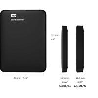 ราคา Western Digital HDD 2 TB External Hard Drive 2 TB ( สินค้ามือ 2 ) (11760450333)