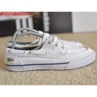 ราคา รองเท้าผ้าใบมือสอง Lacoste ของแท้ ไซส์ 42 uk8 (1833338936)