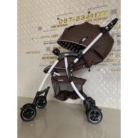 ราคา รถเข็นเด็กยี่ห้อApricaสีน้ำตาล (12531556689)