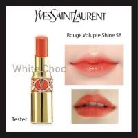 ราคา YSL rouge volupte shine สี 58 ฝาครอบพลาสติกขาว (3400390412)