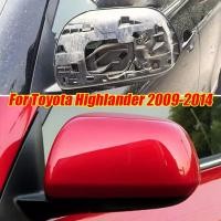 ราคา 1 ชิ้นสําหรับ โตโยต้า ชาวเขา 2008-2013 ด้านซ้ายกระจกมองหลังฝาครอบหมวกสีแดง (48452047559)