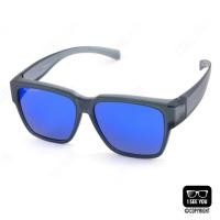 ราคา แว่นครอบกันแดดเลนส์โพลาไรซ์ CU2 Fit Over Polarized 5801 (สีเทา เลนส์ปรอทน้ำเงิน) สามารถสวมทับแว่นสายตาได้ (2822261685)