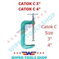 ราคา WIPRO CLAMP / CLAMP / C CLAMP / G CLAMP HEAVY DUTY 3" & 4" (57601335679)