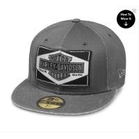 ราคา หมวกแก๊ป Harley Davidson Raw Edge Patch 59FIFTY Cap 99437-18VM (27566264685)