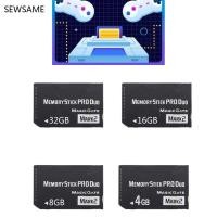 ราคา SEWSAME การ์ดเกมหน่วยความจํา 4GB 8GB 16GB 32GB Fit สําหรับ 3000 Memory Stick MS Duo การ์ดหน่วยความจําอุปกรณ์เสริมสําหรับเล่นเกม (28884609101)