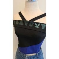 ราคา เสื้อครอปแฟชั่น ยี่ห้อ Playboy (สินค้าแท้ 100%) (4094100740)