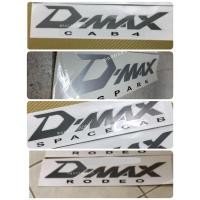 ราคา สติ๊กเกอร์แบบดั้งเดิม ติดแก้มท้ายรถ isuzu คำว่า DMAX CAB4 DMAX SPARK DMAX SPACECAB DMAX RODEO (3790325655)
