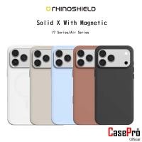 ราคา RHINOSHIELD Solid X With Magnetic เคสกันกระแทกระดับ3.5เมตรผ่านมาตราฐานอเมริกา เคสสำหรับ iPhone17/Air/17Pro/17Promax(New) (21184112067)