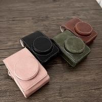 ราคา เคสกระเป๋าใส่กล้อง แบบหนัง สําหรับ Casio ZR3500 3600 ZR5000 ZR5500 ZR1200 ZR1500 (24526139715)