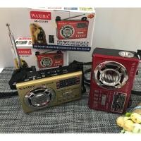 ราคา เครืองเล่นวิทยุ AM/FM/MP3 ร่นXB-321 URT พร้อมไฟฉาย-คละสี (1235868993)