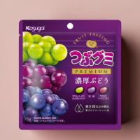 ราคา Kasugai Tsubu Gummy พรีเมียมกัมมี่ รสองุ่นรวม 3 สายพันธุ์ (Muscat, Kyoho, Cabernet) 75g ขนมญี่ปุ่น (44466693773)