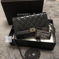 ราคา Chanel Boy Wallet on Chain Quilted Lambskin Holo18 % (1575124286)