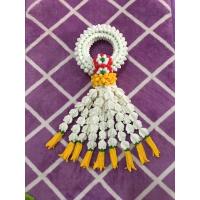 ราคา พวงมาลัยไหมพรม แขวนหน้ารถ คล้ององค์พระ ไหว้พระ คล้องมือ (8413134186)