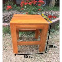 ราคา เก้าอี้สตูลเตี้ย เก้าอี้ทรงสี่เหลี่ยม (3815617539)