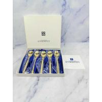 ราคา Givenchy ช้อนทอง จำนวน 5 ชิ้น (581 ใหม่ไม่ผ่านการใช้งานมาพร้อมกล่อง) (43576149958)