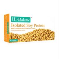 ราคา ใหม่!! แท้% Hi-balanz Isolated Soy Protein 30 เม็ด โปรตีน สกัดจากถั่วเหลือง (22680586941)