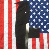 ราคา กางเกง Adidas ผ้าร่ม มือสอง สีดำ กางเกงวอร์มราคาถูก สำหรับผู้ชาย และผู้หญิง (Second-hand Adidas Trousers) (4039359138)