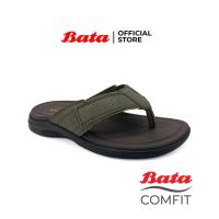 ราคา Bata Mens CASUAL Flip Flops BATA COMFIT รองเท้าแตะผู้ชาย Michael - 8717212 (43014622083)
