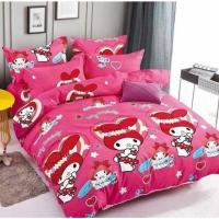 ราคา ชุดเครื่องนอนลายการ์ตูนมายเมโรดี้น่ารักๆ ขนาด 3.5,5,6 ฟุต ผ้าปูที่นอน+ผ้านวม (16483918666)