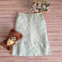 ราคา Recipe กระโปรง เอว 25 นิ้ว สีเบส มือสอง สไตย์ ญี่ปุ่น sk2 (24335536481)