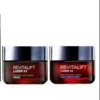ราคา ลอรีอัล ปารีส รีไวทัลลิฟท์ เลเซอร์ X3 ครีมบำรุงสูตรกลางวัน 50 มล.+รีไวทัลลิฟท์ เลเซอร์ X3 ครีมบำรุงสูตรกลางคืน 50 มล. (1236596447)